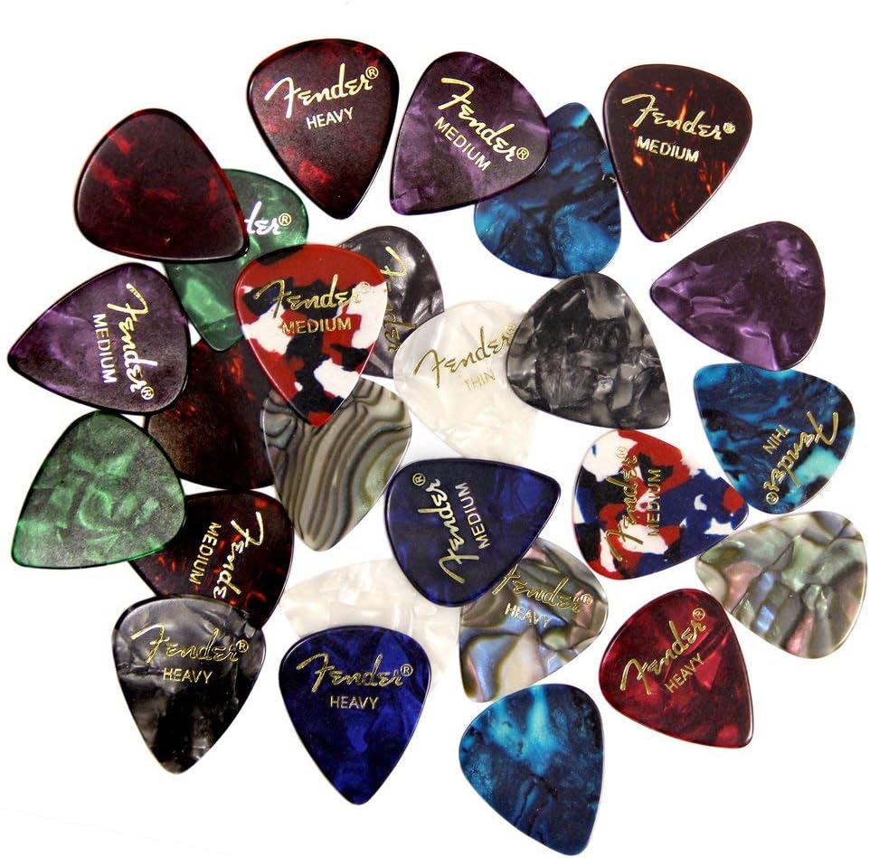 Fender Premium Picks Sampler - 24 Pack Variety