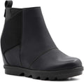Athlefit Women's Wedge Boots Comfortable Ankle Wedge Booties fashion