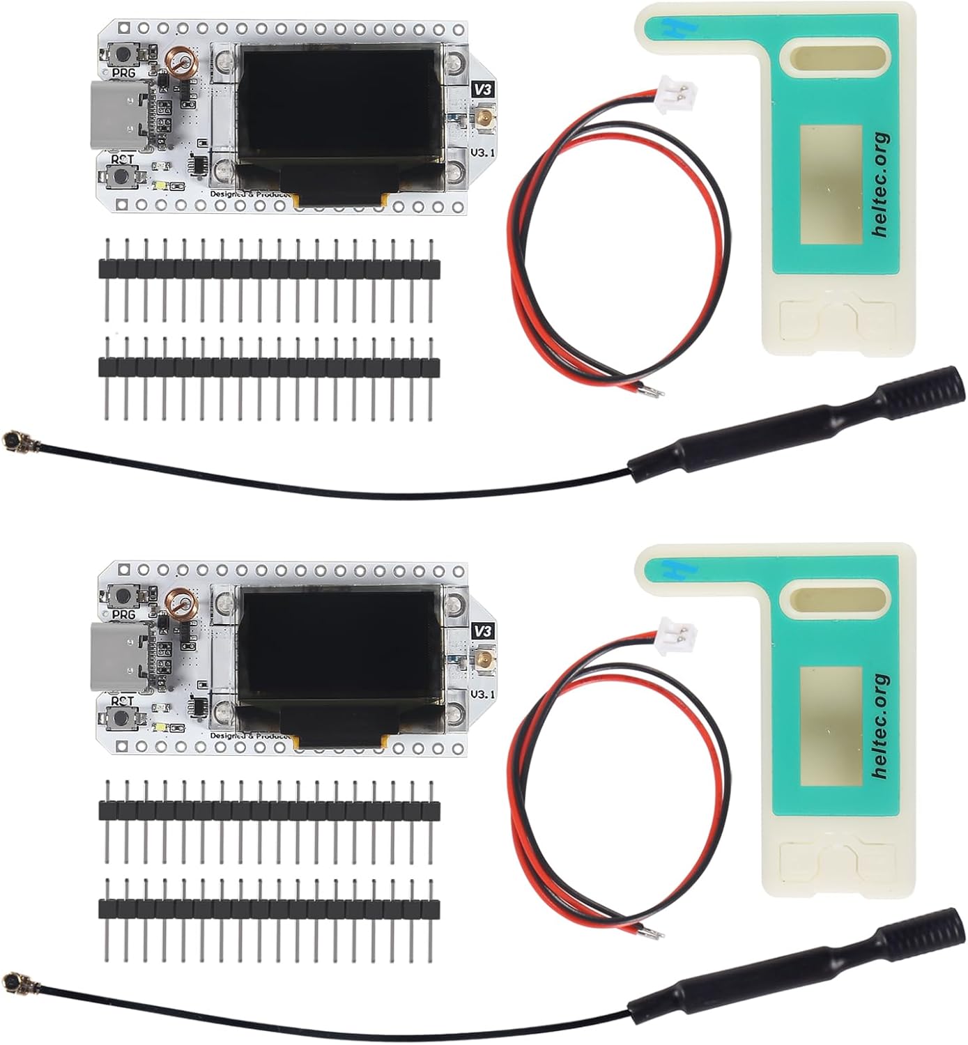 ESP32 Lora V3 Development Board with OLED Display and Case