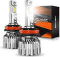 SEALIGHT H11 H8 H9 Bulbs 36000LM 6500K Cool White - Super Bright