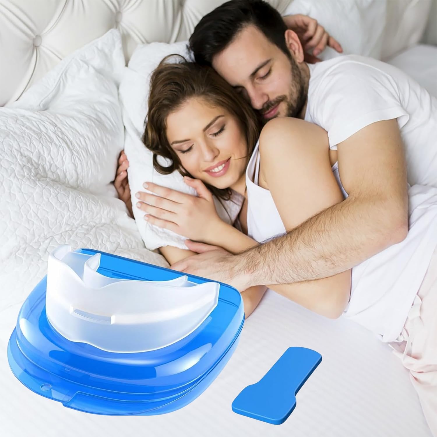 Anti Snoring Device - Customizable Mouthpiece for Peaceful Sleep