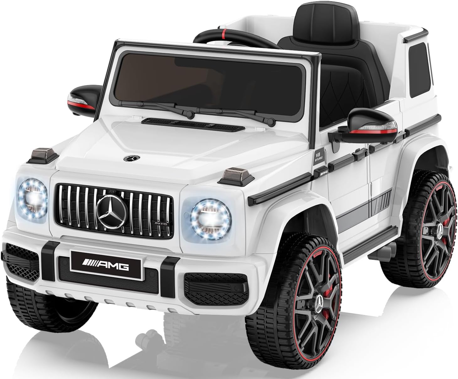 12V Ride on Car for Kids with Remote Control and Safety Features