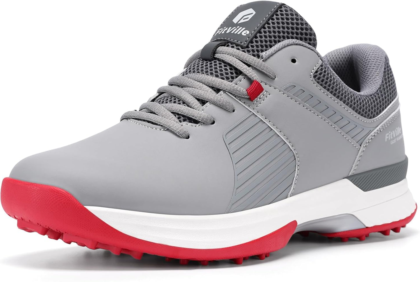 FitVille Extra Wide Men's Golf Shoes for Ultimate Comfort