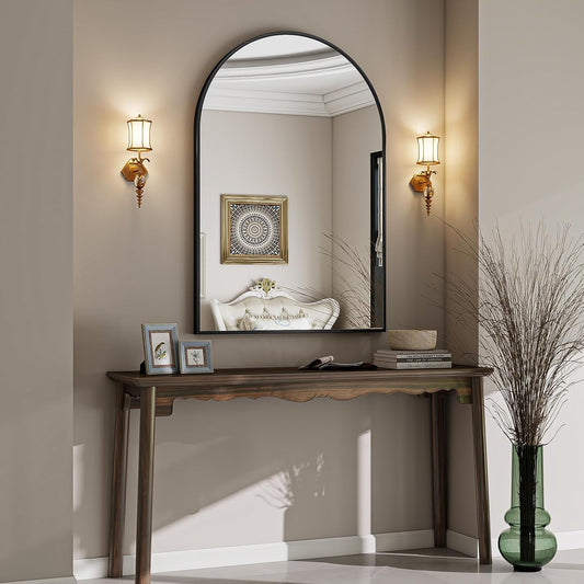 Large Arched Wall Mirror for Modern Bathroom and Living Room