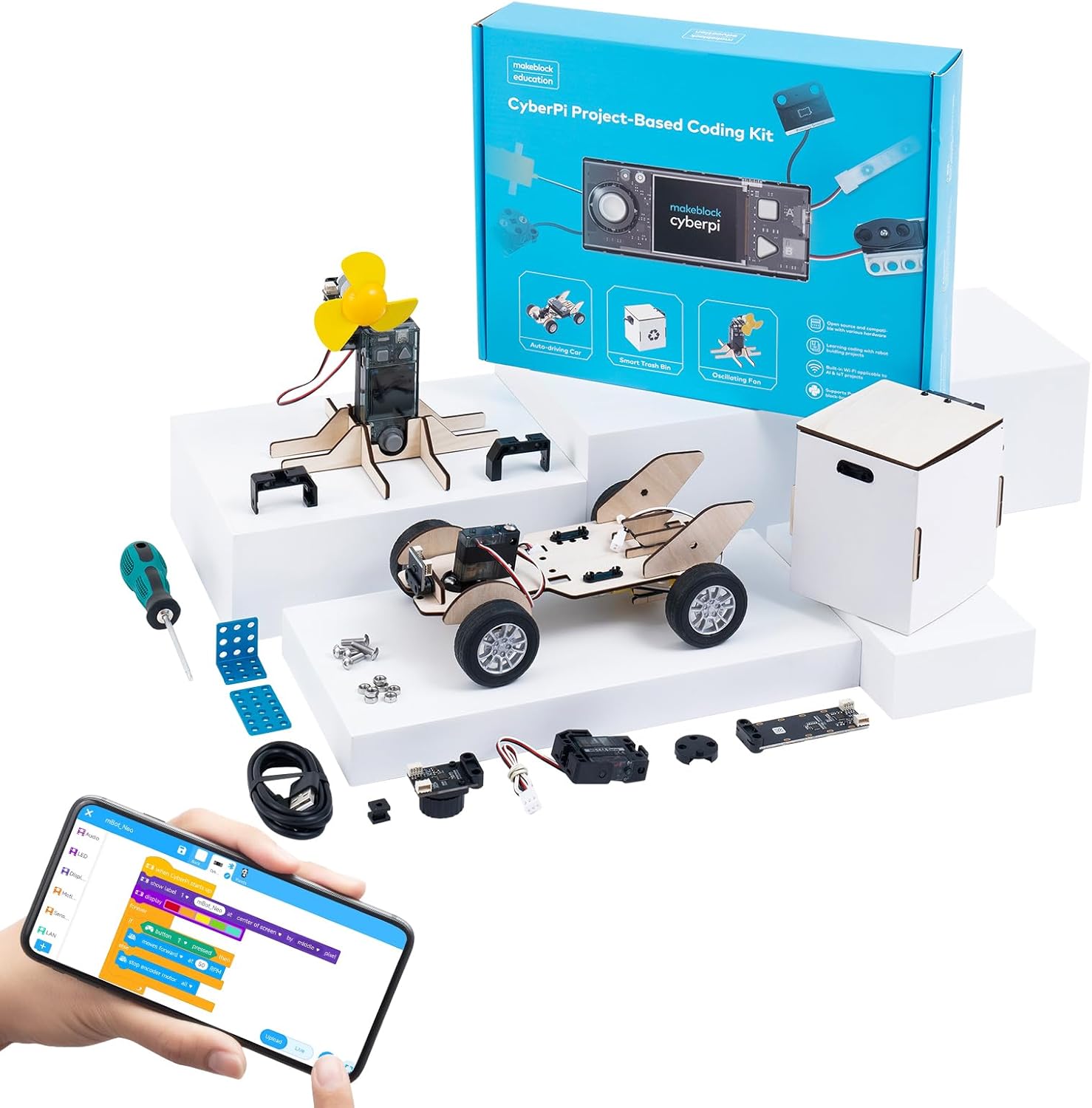 Makeblock Cyberpi Coding Kit for Kids - STEM Robotics Fun