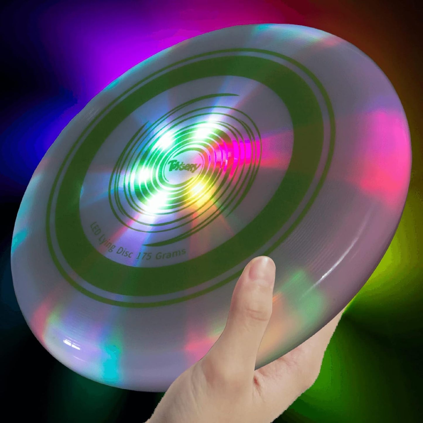 Light Up Frisbee - Glow in Dark Fun!