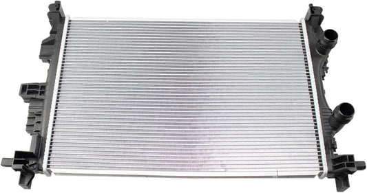 TRQ Radiator Assembly Aluminum Core for 17-20 Jeep Compass