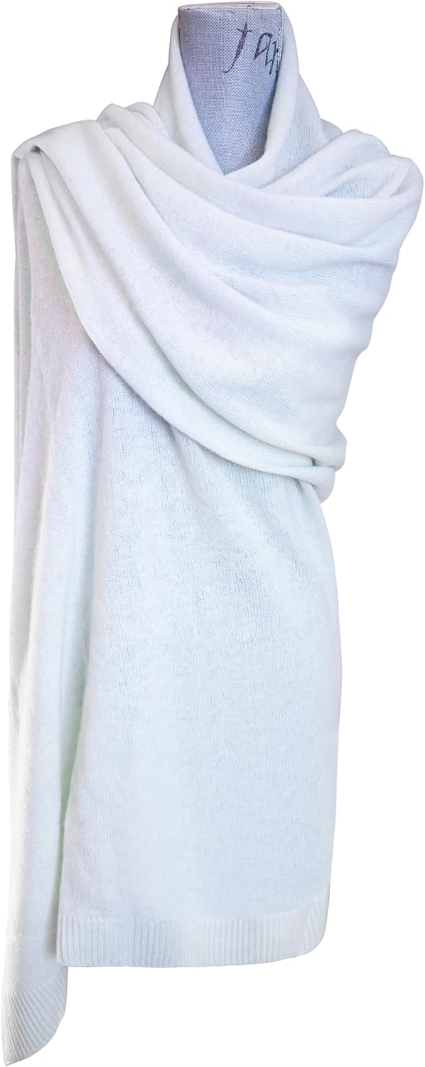 Velanio Cashmere Luxury Knitted Wrap Travel Shawl Scarf for Women