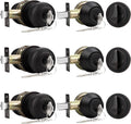 Probrico Keyed Alike Entry Door Knob and Deadbolt 3 Pack - Durable Oil