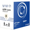 Cat5e Bulk Ethernet Cable 250ft Roll - Economical LAN Wiring