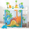 Crib Bedding Set for Boys Girls - Soft 4 Piece Nursery Set