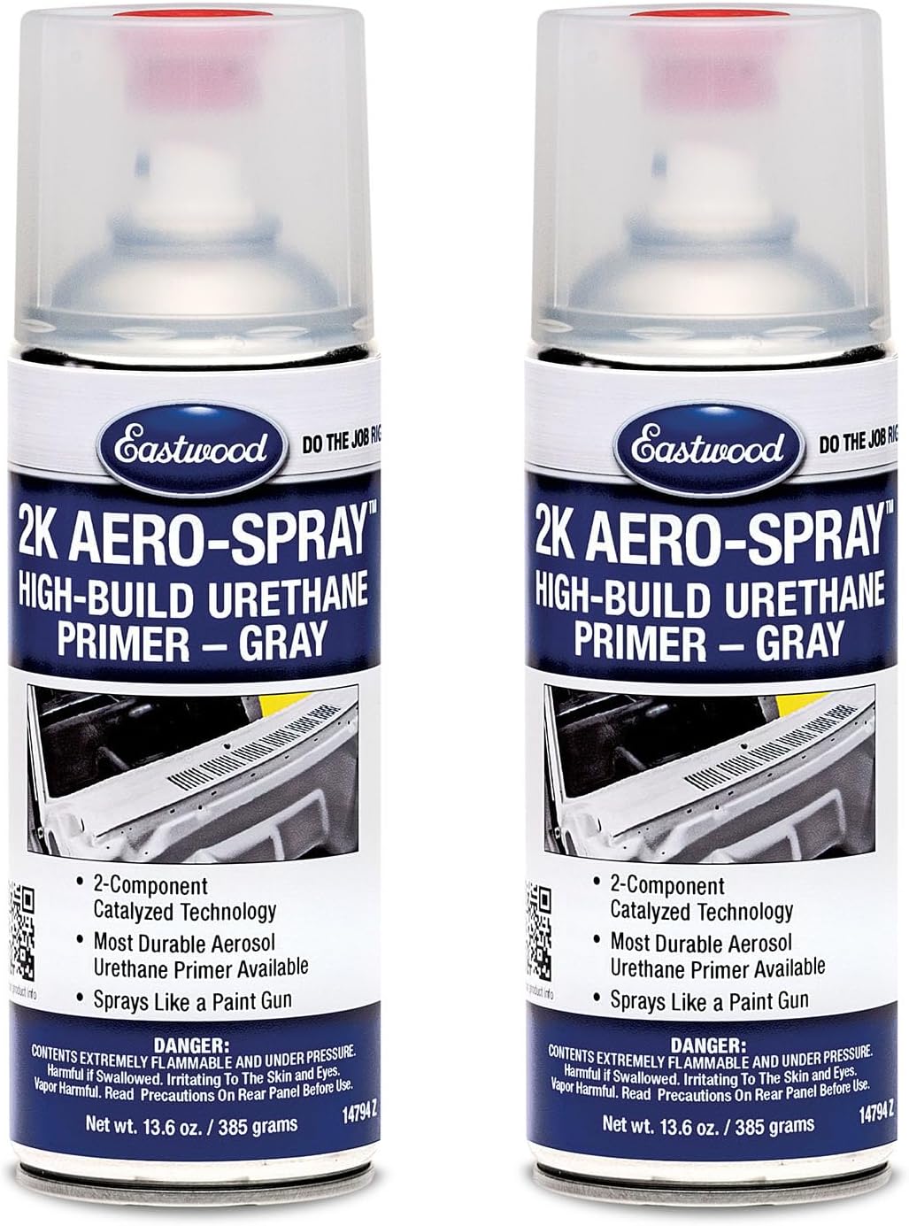 Eastwood 2K Urethane Gray Primer for Professional Finish