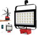 Cordless LED Work Light for Milwaukee 18V Battery - 7000LM Flood Light