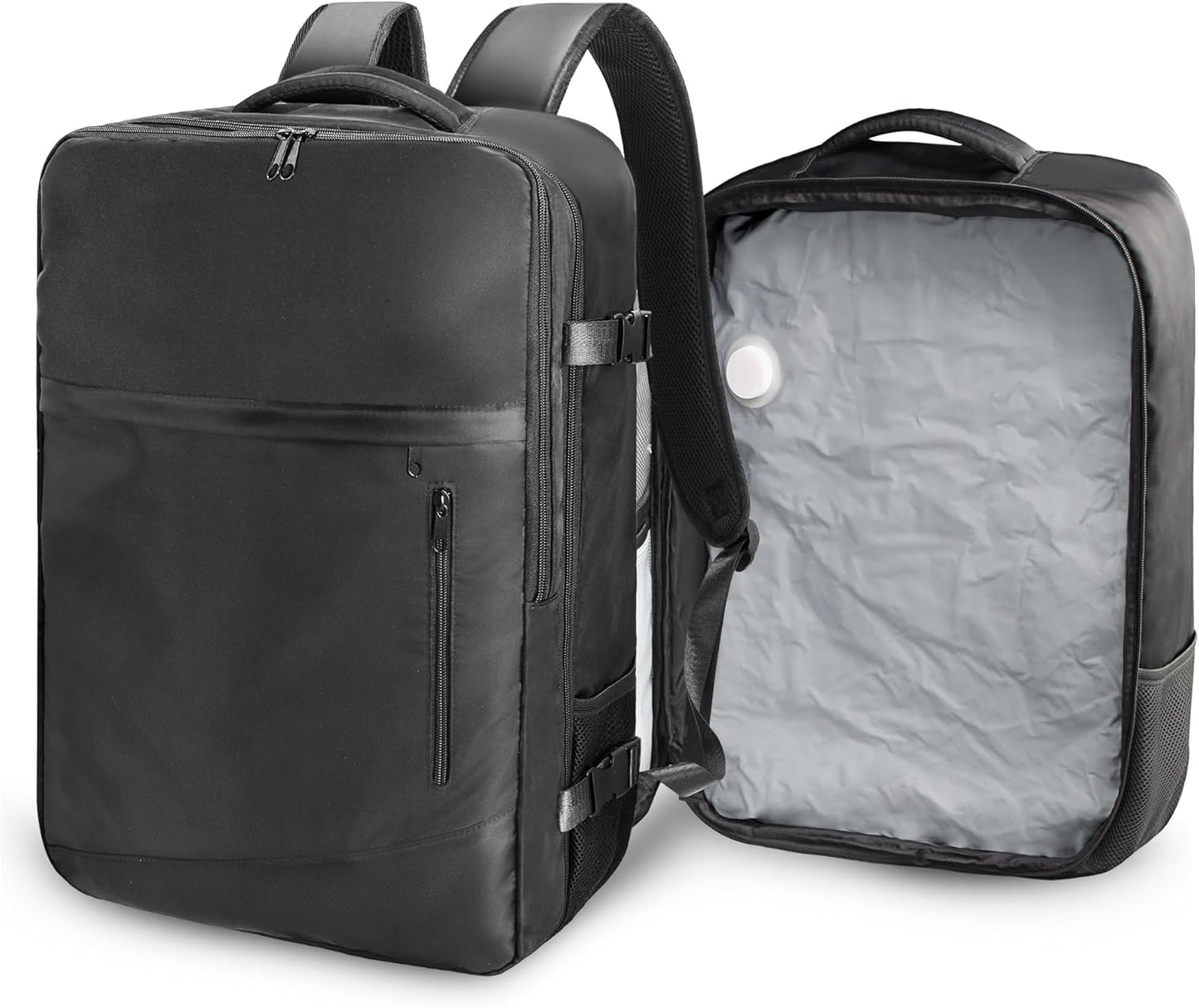 SUOCO Travel Backpack with Vacuum Bag for Efficient Packing