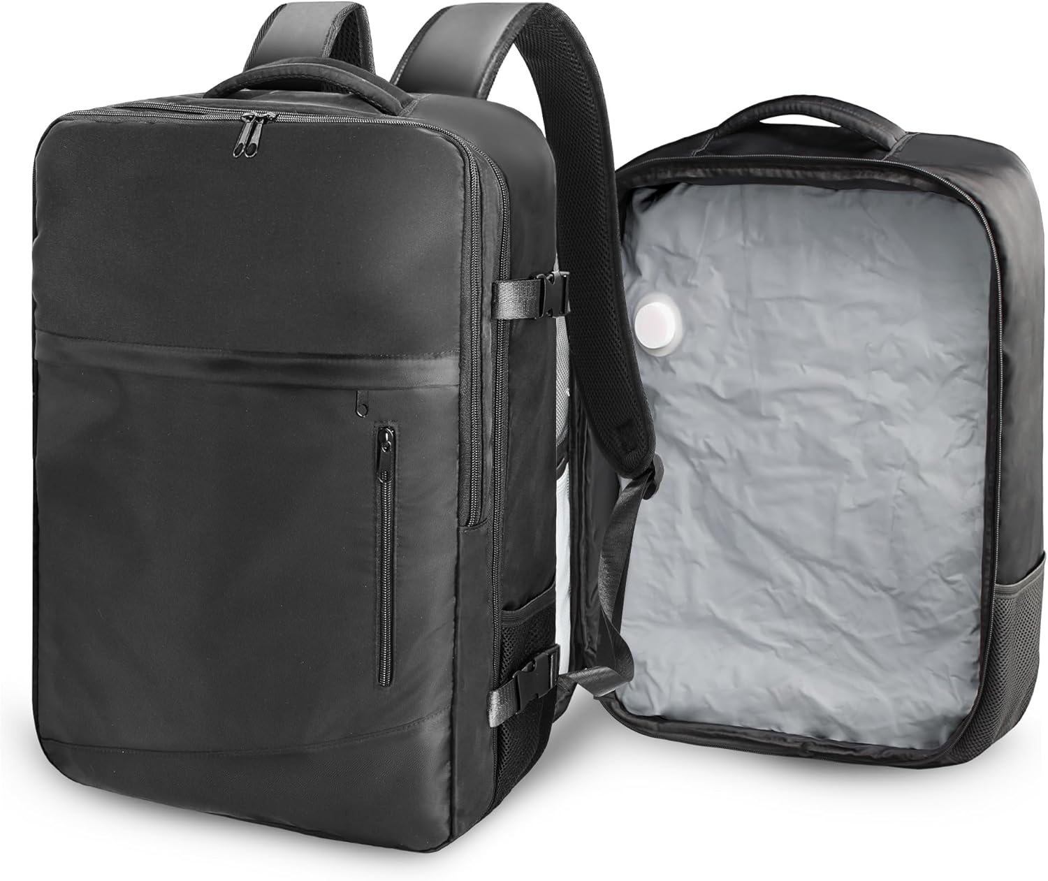 SUOCO Travel Backpack with Vacuum Bag for Efficient Packing