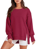 ANRABESS Womens Oversized Sweatshirt Crew Neck Long Sleeve - Casual in