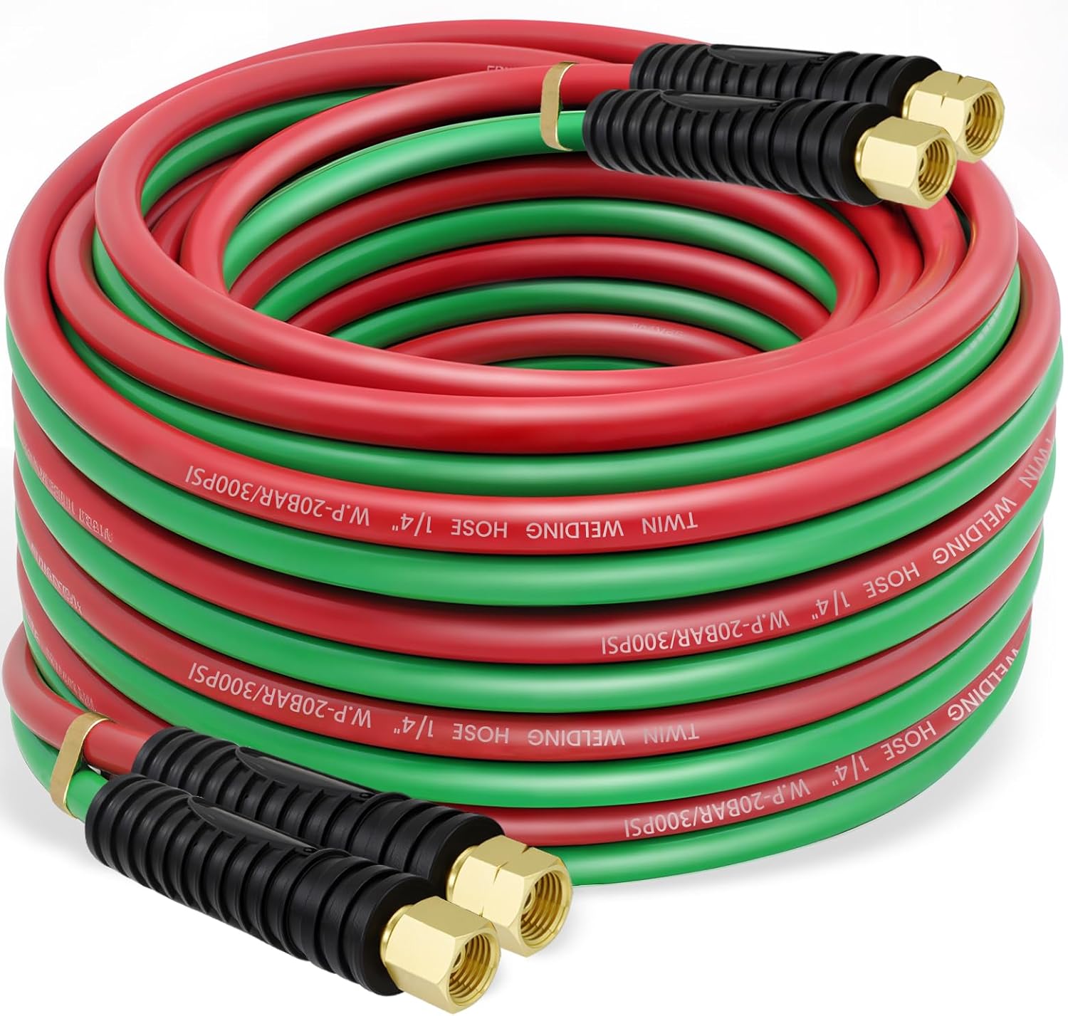 RX WELD Oxygen Acetylene Hose 1/4-Inch 50 Feet for Welding