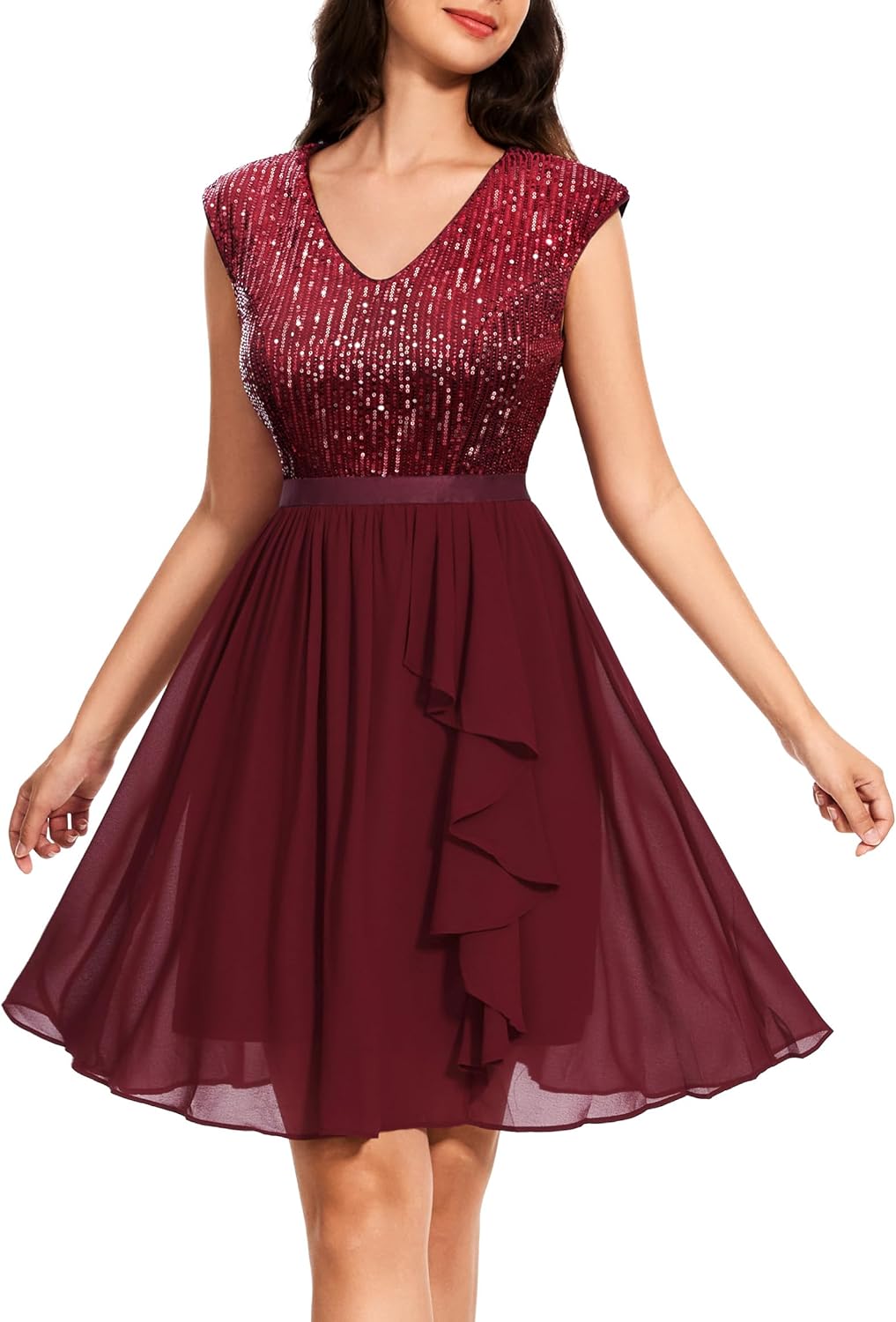 Stunning Sequin Dress for Women - Sparkly Cocktail Dress
