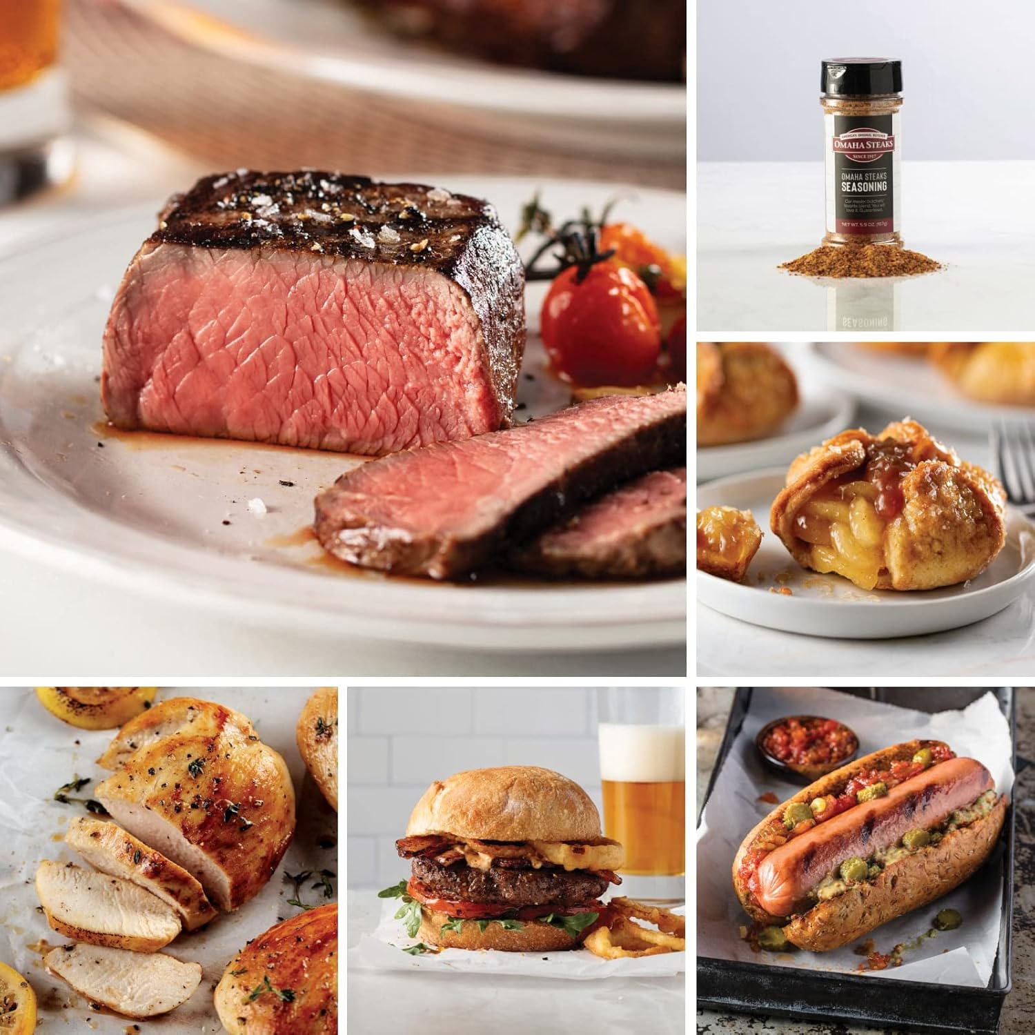 Omaha Steaks Favorites Grill Pack: Premium Meats and Treats