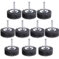 Wire Wheel Brush 10 Pack 2 in Drill Attachment - Heavy Duty Cleaning