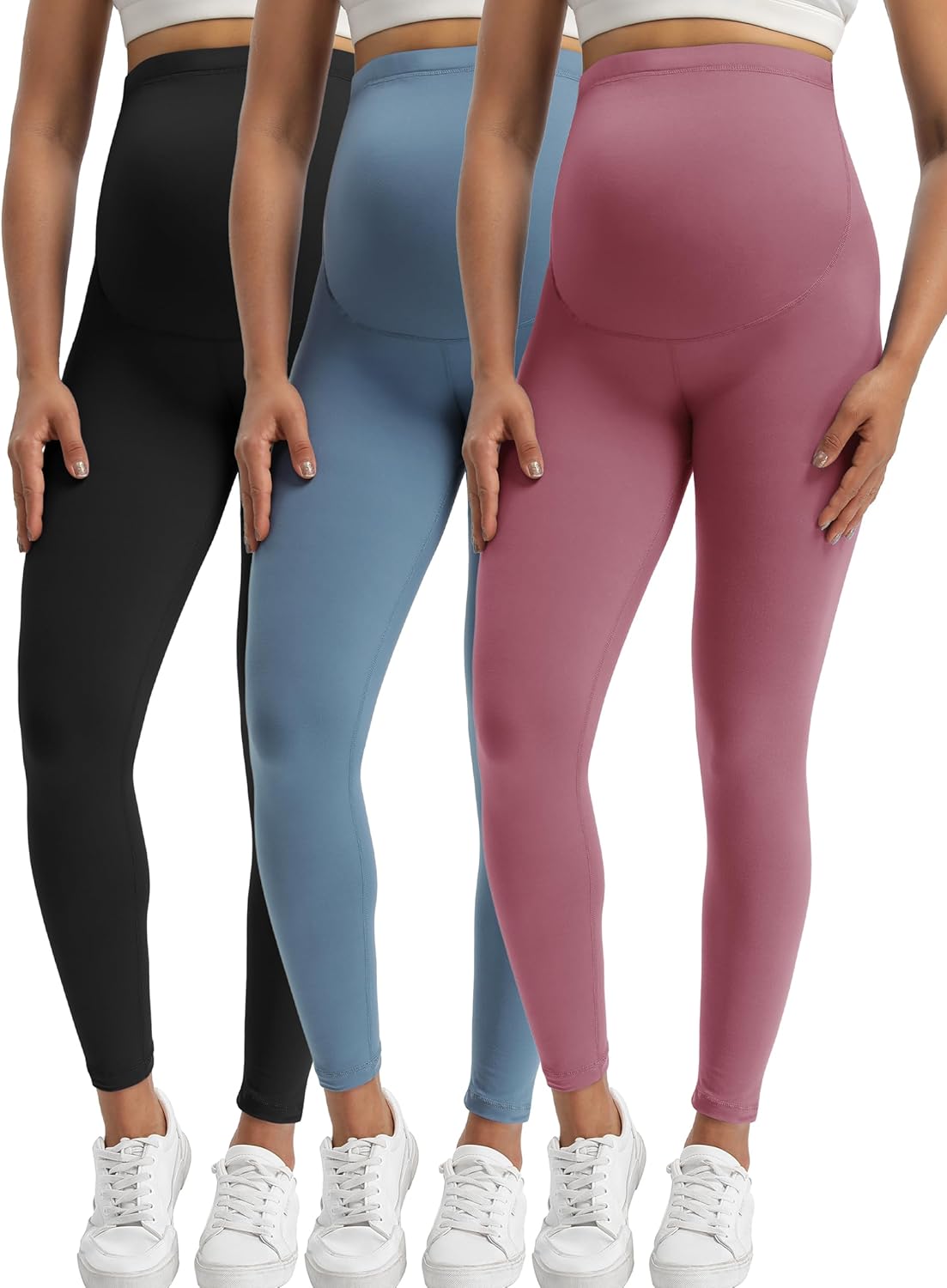 Buttergene Women's Maternity Leggings for Active Pregnancy Wear