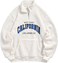 ZAFUL Men 1/4 Zipper Sweatshirt for Stylish Fall Winter Wear