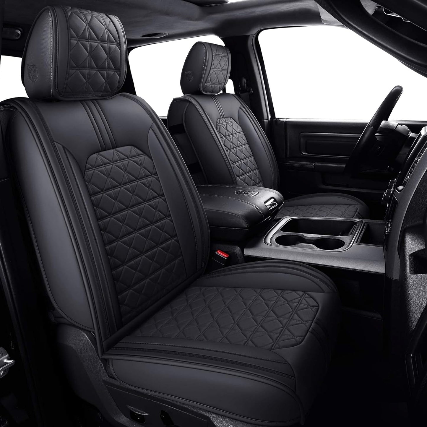 YIERTAI Dodge RAM Seat Covers for 2009-2025 1500HD & 2500HD