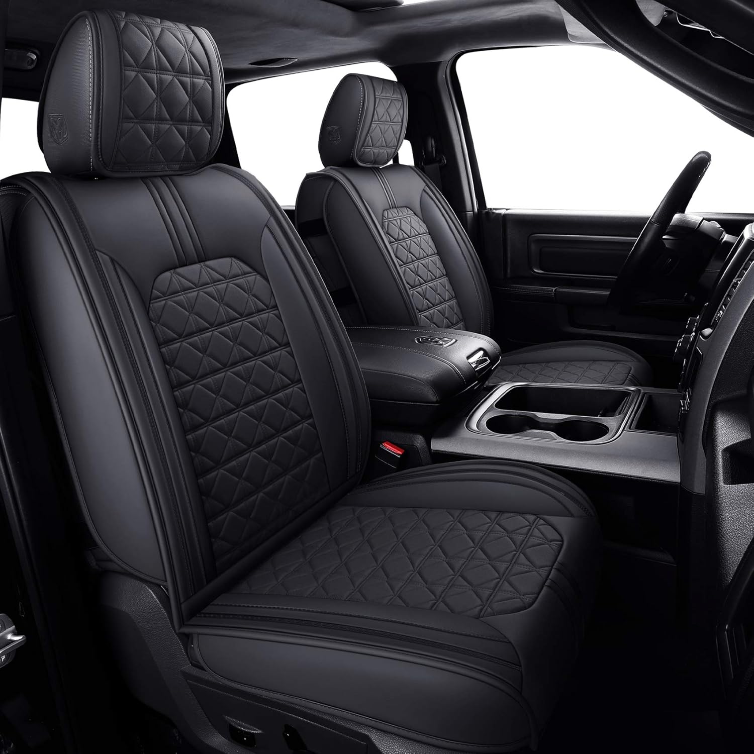 YIERTAI Dodge RAM Seat Covers for 2009-2025 1500HD & 2500HD