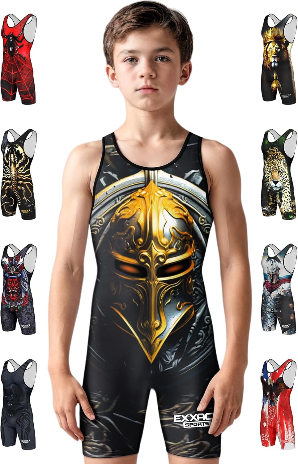 Exxact Sports Wrestling Singlet for Youth & Adult Performance