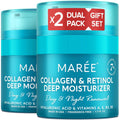 Face Moisturizer Collagen Cream 2 Pack - Hyaluronic & Retinol