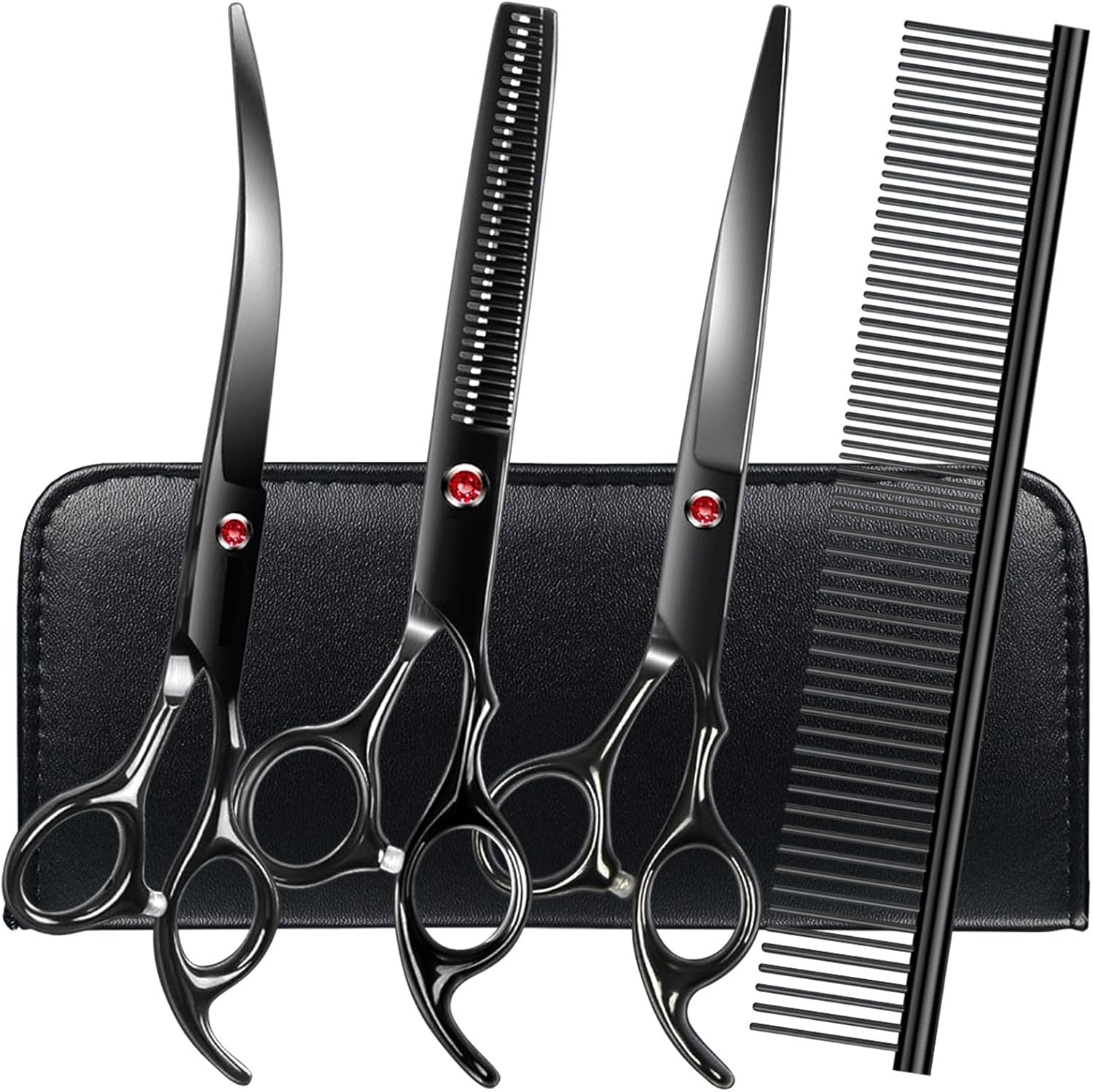 Professional Dog Grooming Scissors Set for Perfect Pet Care