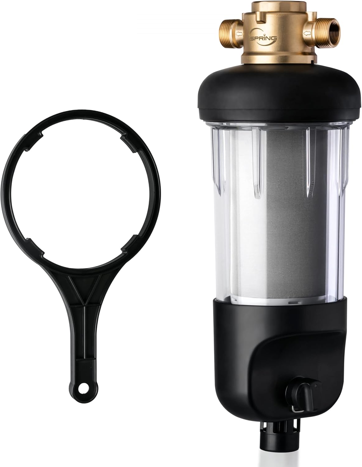 WSP50J Reusable Whole House Spin-Down Sediment Water Filter