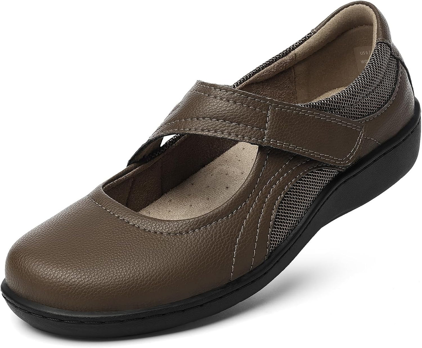 Women's Classic Comfort Mary Jane Flats for Everyday Wear