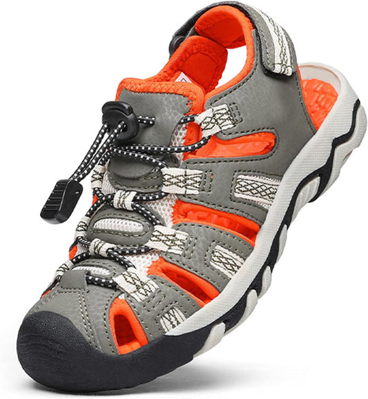 DREAM PAIRS Boys Girls Summer Outdoor Athletic Sport Sandals