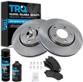 TRQ Front Brake Pad & Rotor Kit Compatible with 2001-2007 Caravans
