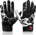 Youth Football Gloves for Kids Excellent Grip Receiver Gloves - Great