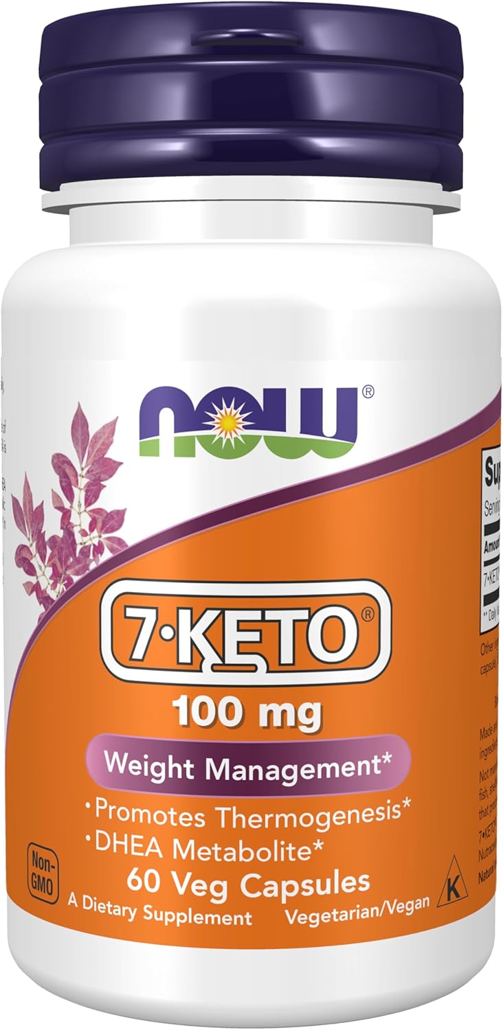 7-Keto DHEA Supplements for Weight Management by NOW Foods