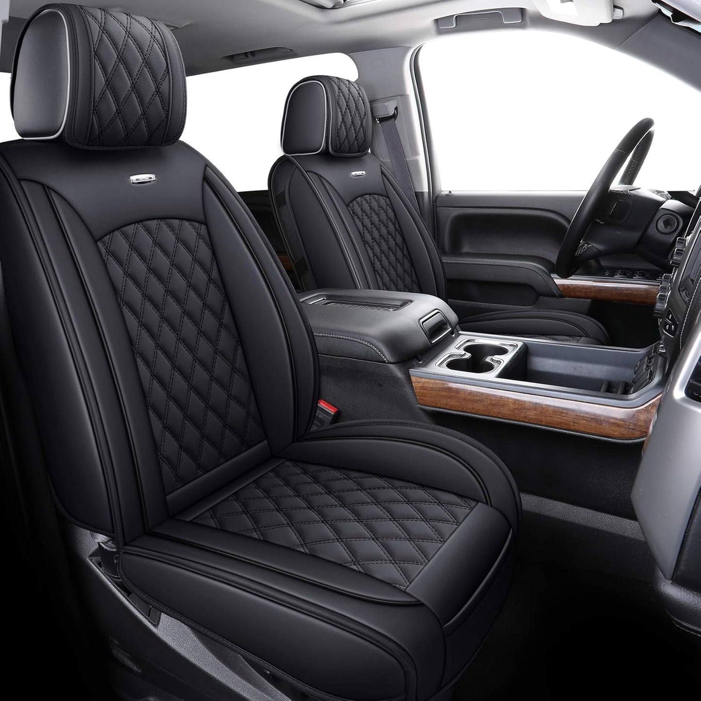 Aierxuan Seat Covers for Chevy Silverado 2007-2025 Full Set