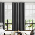 KOUFALL 96 Inch Curtains 2 Panel Set - Thick Triple Weave Blackout