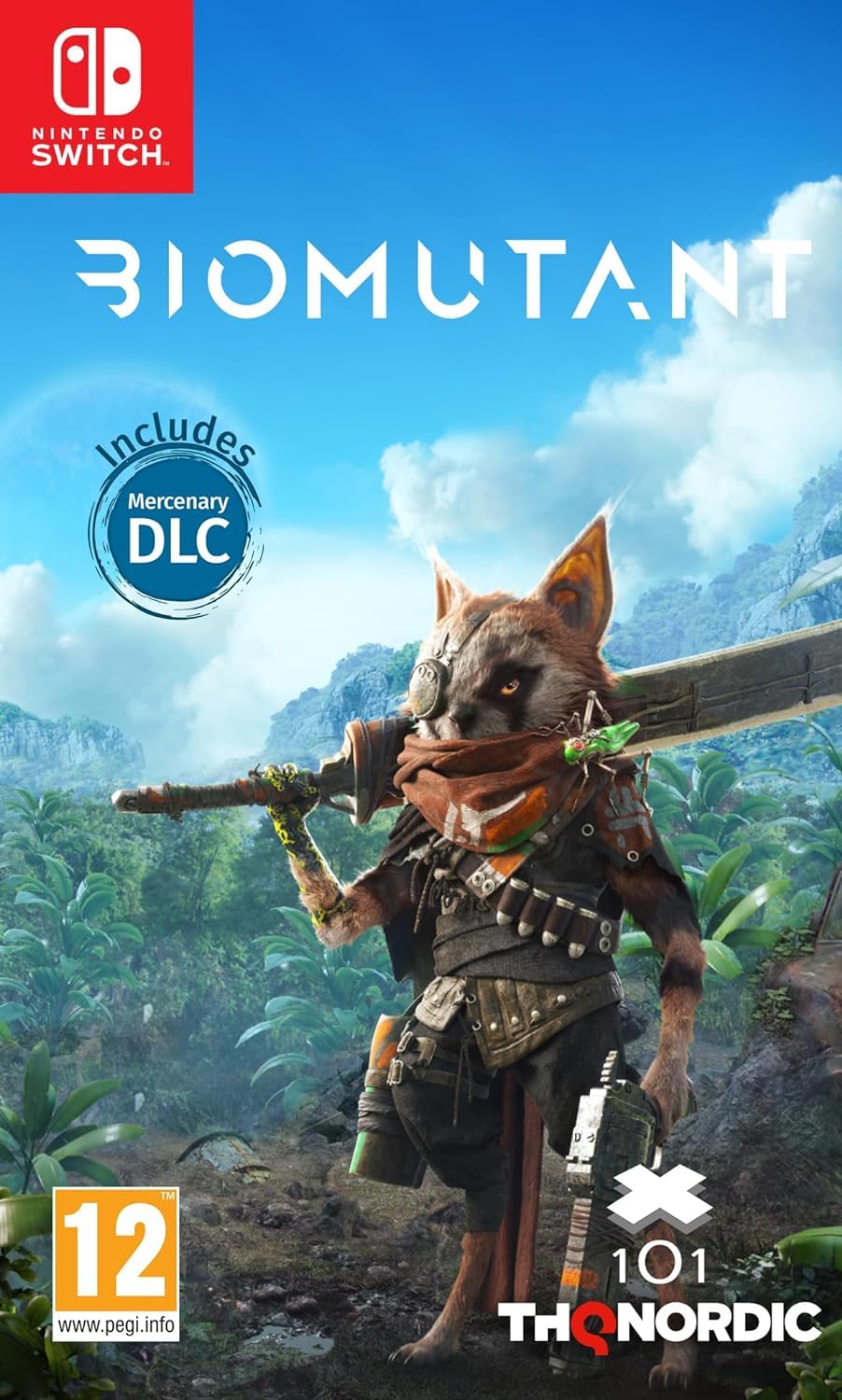 Biomutant for Switch - UK PAL Version with English Gameplay