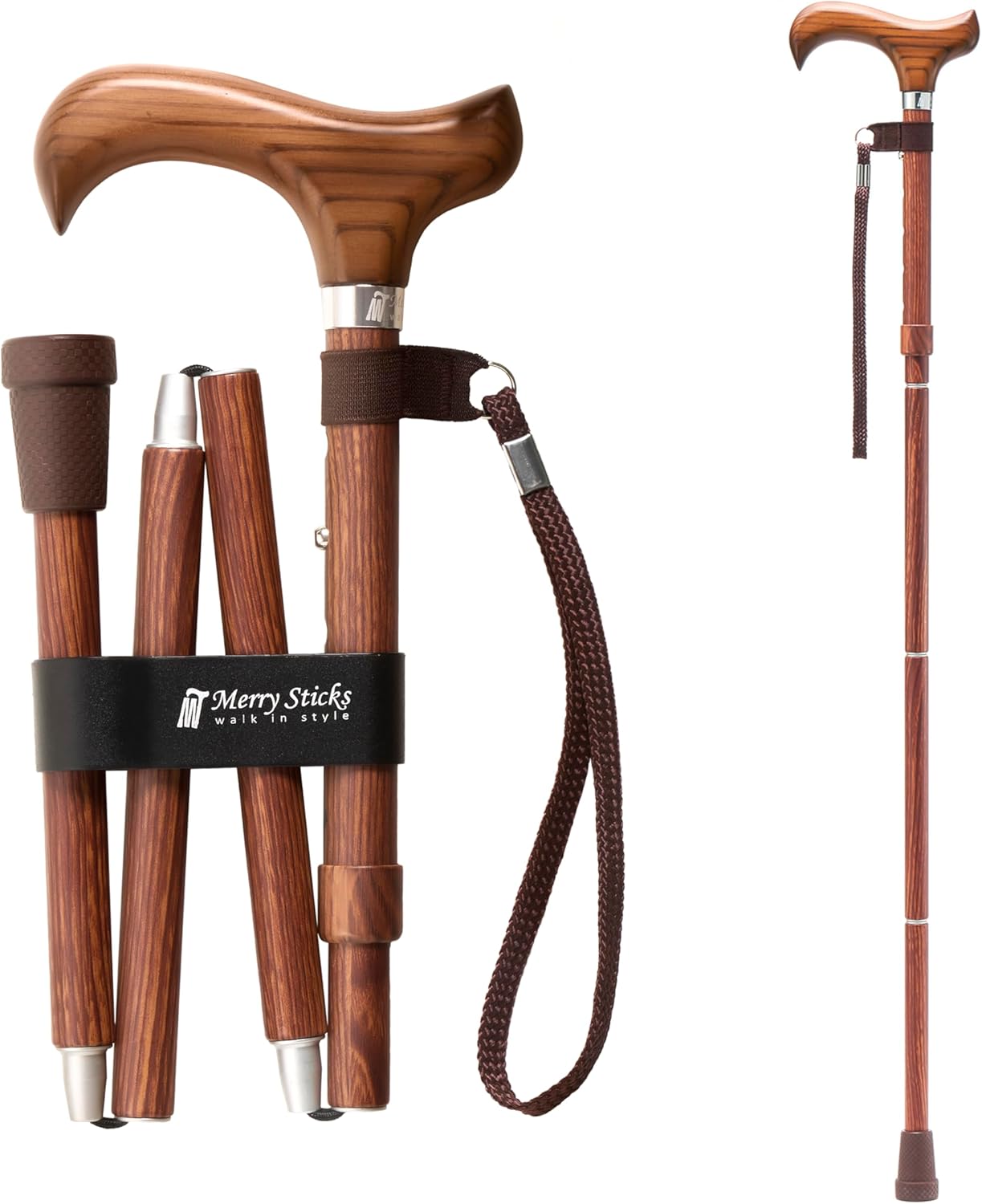 Lightweight Foldable Walking Canes for Seniors - Merry Sticks