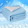 Twin Cooling Comforter Purple - Summer Cooling Blanket for Hot