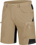 TACVASEN Men's Hiking Cargo Shorts 10ft Quick Dry Stretch