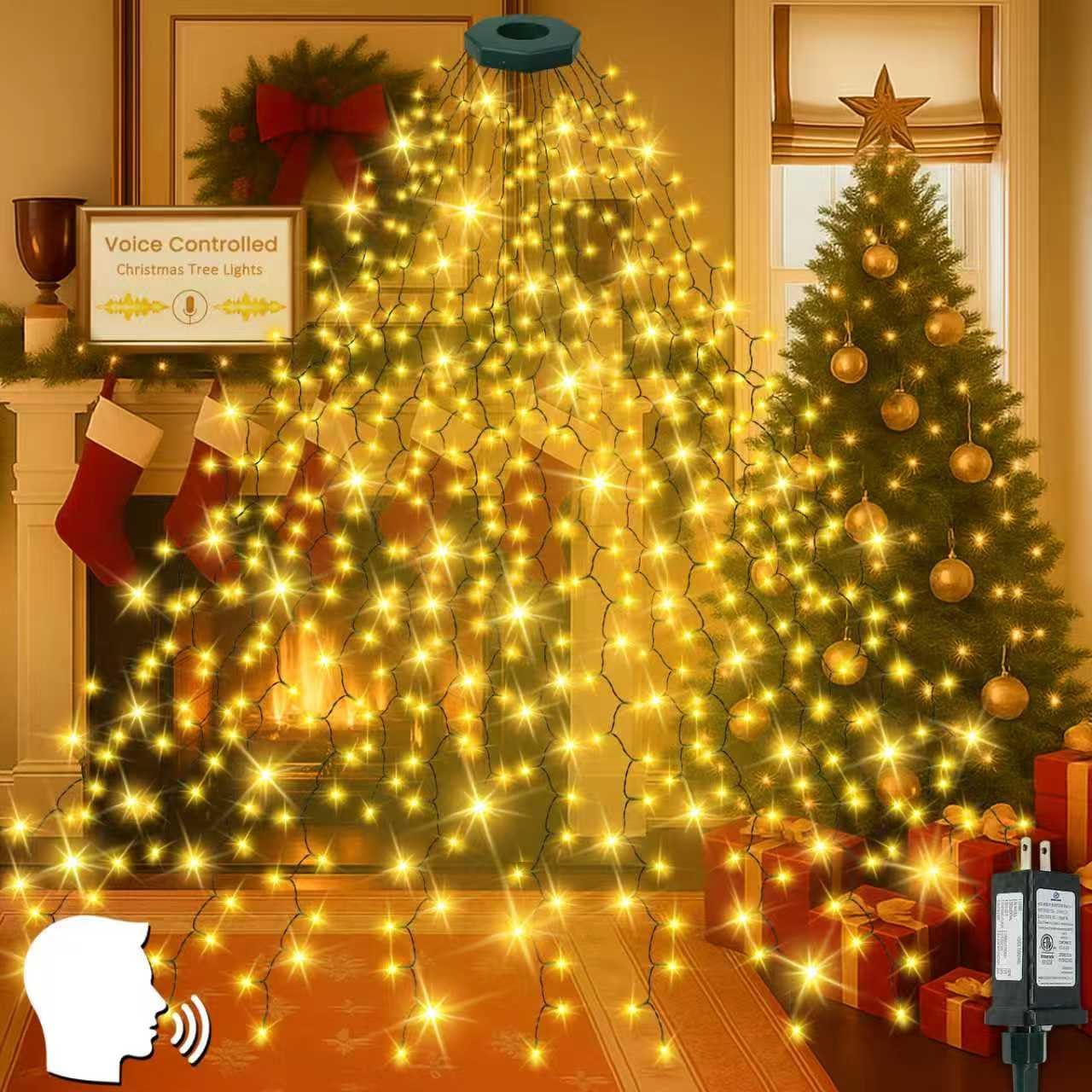 Voice Controlled Christmas Tree Lights for Festive Decor
