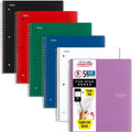 Five Star Spiral Notebook 5Subject 200 Sheets - Durable, AppReady