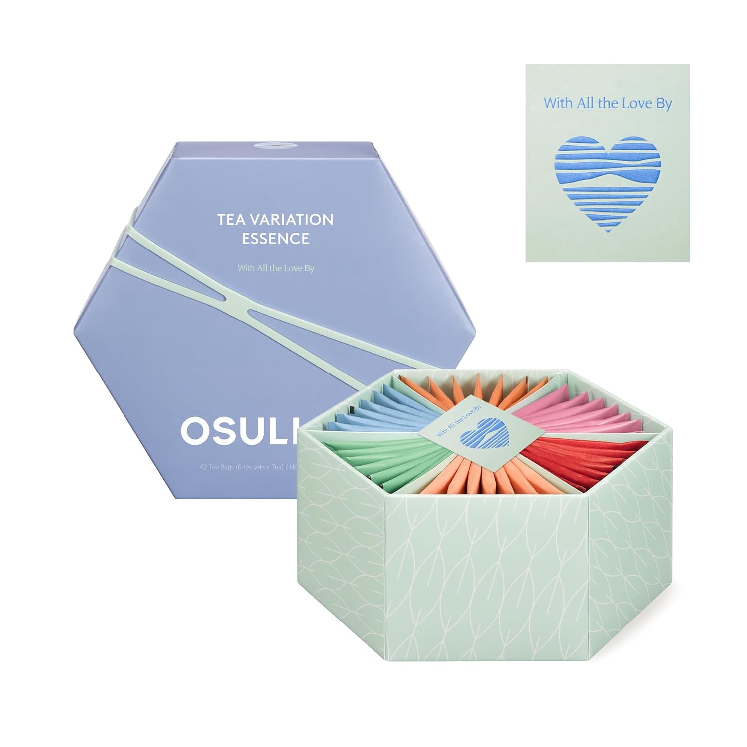 OSULLOC Tea Variation Essence Gift Set with Special Card