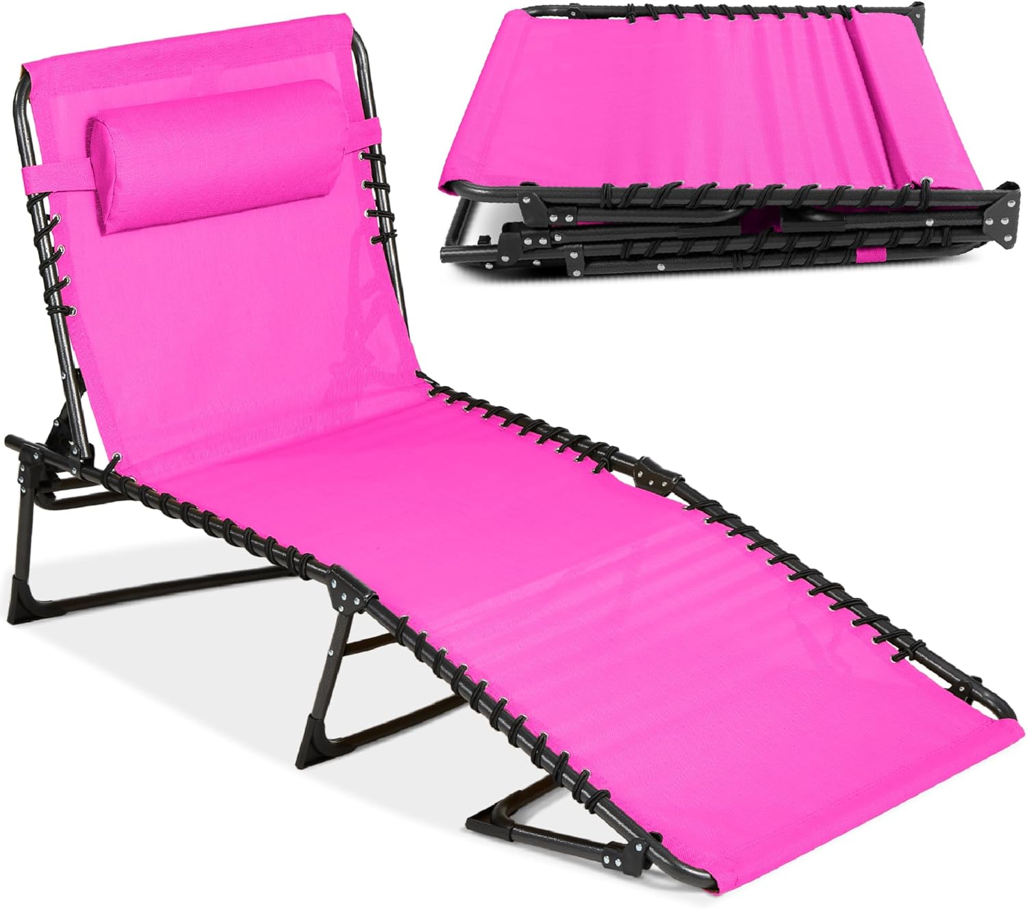 Best Choice Products Portable Outdoor Folding Recliner Lounge Chair