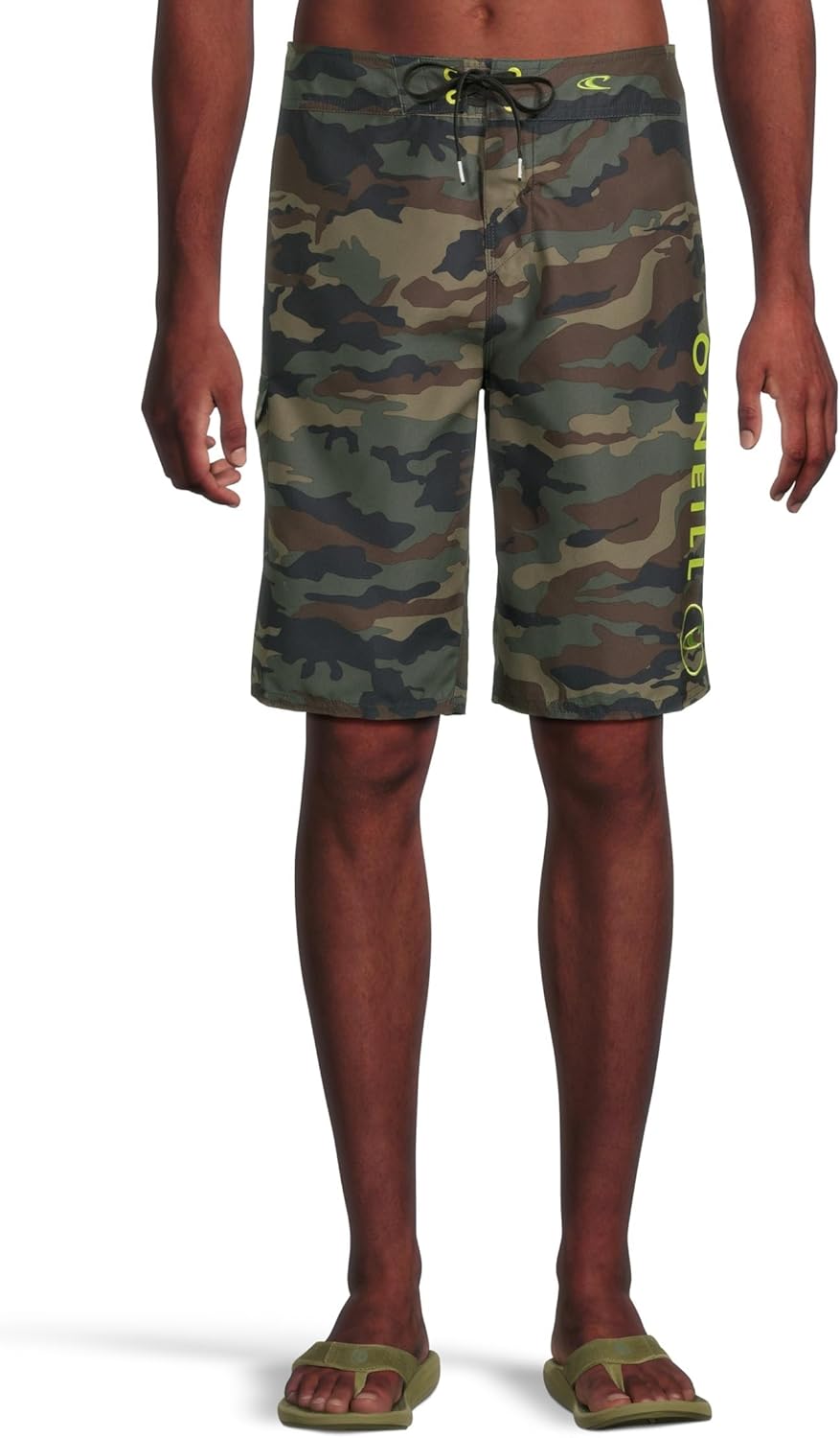 O'NEILL Men's 21 Inch Geo Print Boardshorts for Active Swimmers