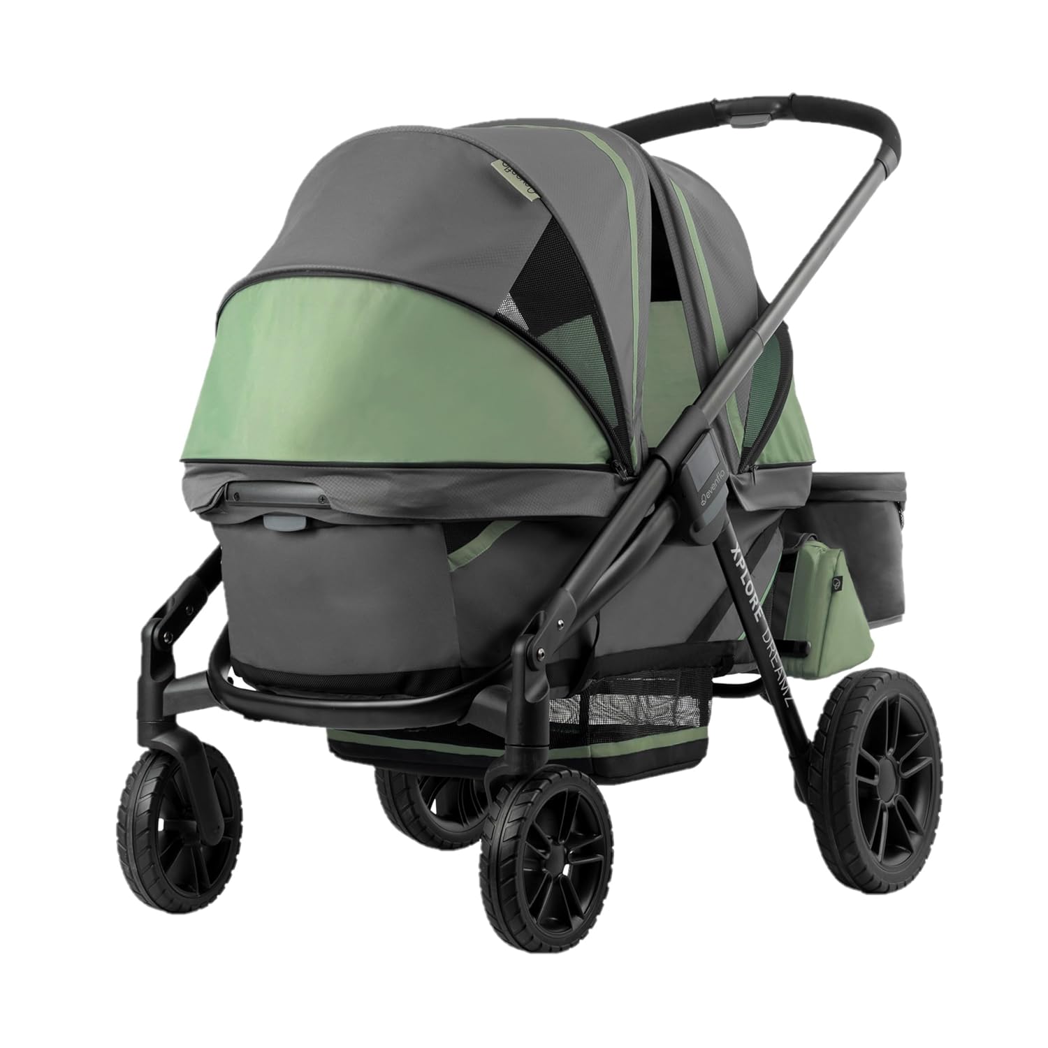 Evenflo Pivot Xplore All-Terrain Stroller Wagon with Bassinet