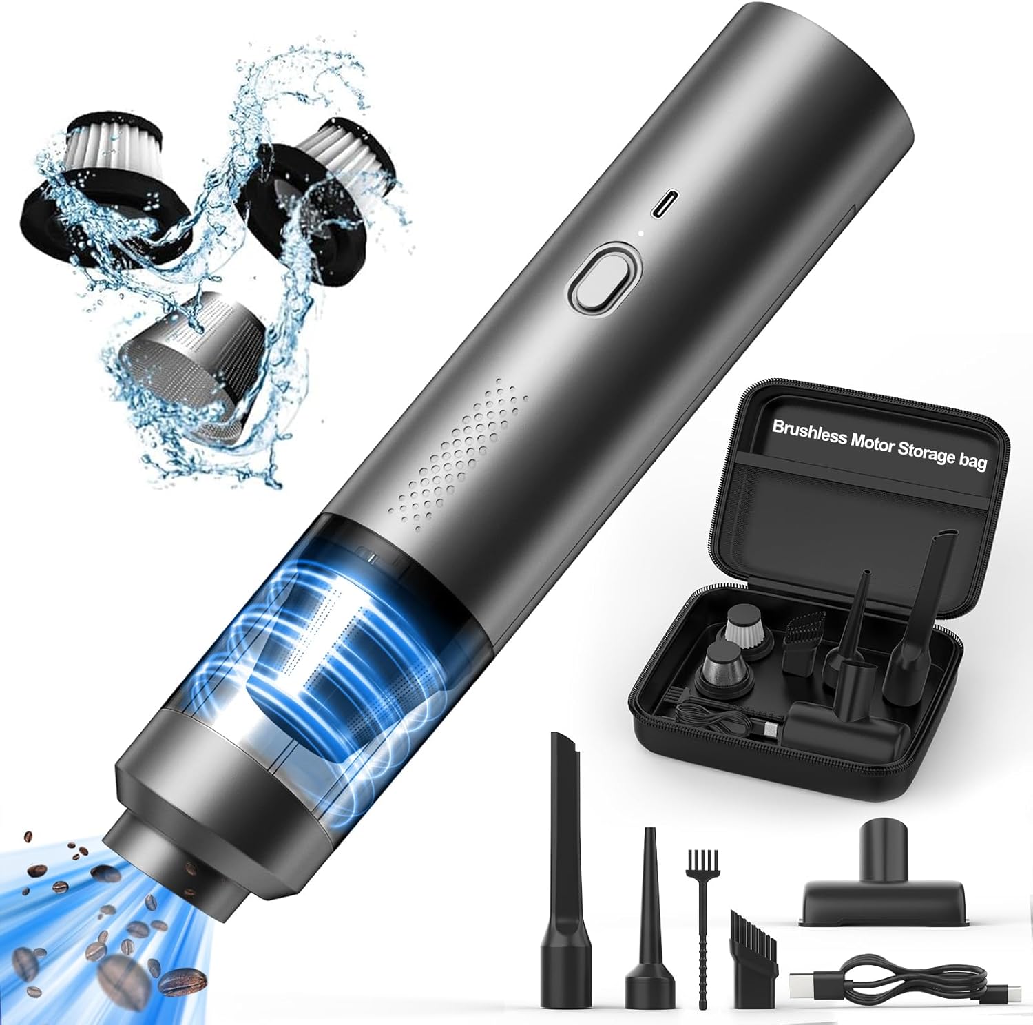 Powerful Cordless Car Vacuum - NOLSTEL